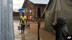 Photo d'illustration: Des inondations ont suivi les fortes pluies qui se sont abattues sur le camp de réfugiés de Lietchuor dans la région de Gambella en Ethiopie, 24 août 2014.
