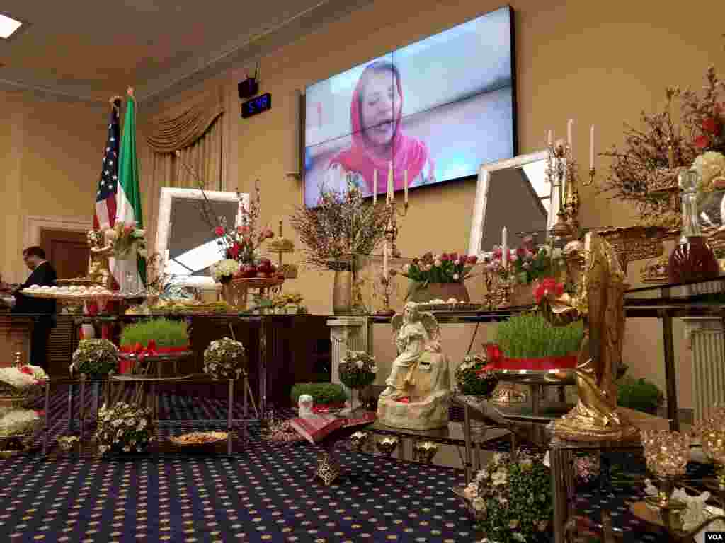 جشن نوروزی در کنگره ایالات متحده با حضور برخی از قانونگذاران به میزبانی سازمان جوامع ایرانیان آمریکا