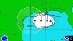 Badai Tropis Debby melanda Teluk Meksiko (23/6) 