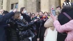 სპონტანური აქცია ლიდერის დაკავების შემდეგ