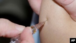 예방접종을 맞는 어린이 (자료사진)