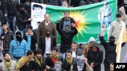 Քուրդ ցուցարարները Ստամբուլում (արխիվային լուսանկար)