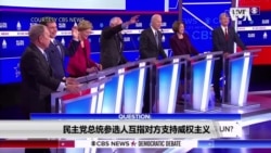 民主党总统参选人互指对方支持威权主义