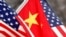资料照：美国和中国国旗