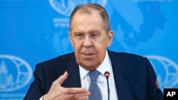 የሩሲያው የውጪ ጉዳይ ሚኒስትር ሰርጌይ ላቭሮቭ