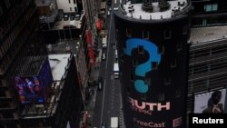  The Nasdaq Market site is seen in New York