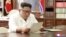 North Korean leader Kim Jong Un reads a letter from U.S. President Donald Trump, in Pyongyang, North Korea, in this picture released by North Korea's Korean Central News Agency, June 22, 2019.