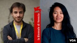 کلوئی ژائو و شهرام مکری 