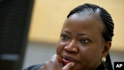 Mwendesha mashtaka mkuu wa ICC Fatou Bensouda, katika picha