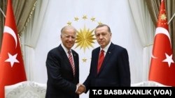 Serokê Amerîka Joe Biden û Serokê Tirkiyê R.T.Erdogan