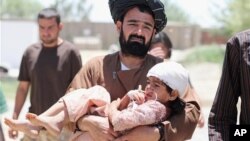 شمار زیادی از قربانیان جنگ اطفال و زنان اند