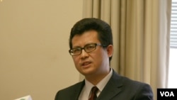 广东维权人士郭飞雄(美国之音资料照片)