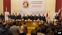 La présidentielle en Egypte aura lieu du 26 au 28 mars, avec un second tour du 24 au 26 avril le cas échéant. 
