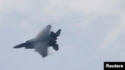 일본 자위대 F-15 전투기. (자료사진)