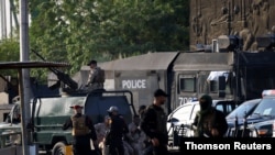 نیروهای حشد الشعب کنترل یک ورودی منطقه سبز بغداد را بدست گرفتند - خرداد ۱۴۰۰