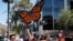 Protesters chant in front of the U.S. Immigration and Customs Enforcement building during a rally after the U.S. Supreme Court ruled on the Deferred Action for Childhood Arrivals program, in Phoenix, June 18, 2020.