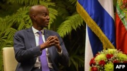  Prezidan ayisyen an Jovenel Moise. Foto achiv: 3 desanm 2018.