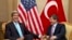 Dışişleri Bakanı Ahmet Davutoğlu Washington'da ABD Dışişleri Bakanı John Kerry ile de görüştü
