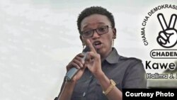 Halima Mdee - mmoja wa wabunge maalum wa Chadema walioapishwa bungeni Jumanne Nov 24 2020