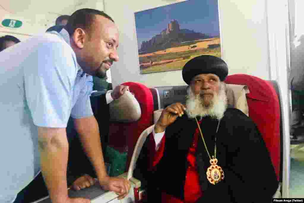 ምምላስ ራብዓይ ፓትርያርክ ኦርቶዶክሳዊት ተዋህዶ ቤተክርስትያን ናብ ኢትዮጵያ 