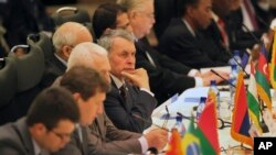 شرکت کنندگان در کنفرانس بین المللی تهران