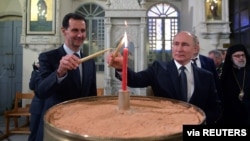 رهبران روسیه و سوریه، دمشق ۲۰۲۰ - آرشیو