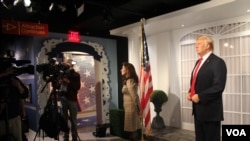 مجسمه دونالد ترامپ در موزه مادام توسو 