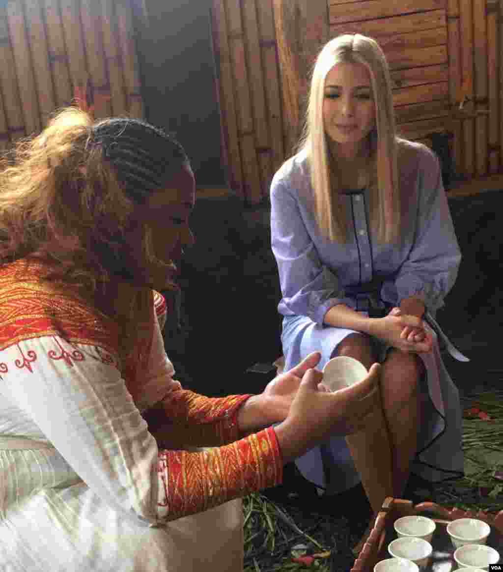 ኢቫንካ ትረምፕ በኢትዮጵያ