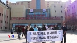 Karmendên Saxlemiyê li Amedê Gazindan ji Rewşa Jiyana Xwe Dikin