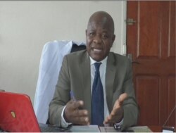 Felicien Ntone, deputy director of the Yaoundé University Teaching Hospital, says kidney patients who become critical will be transferred to other dialysis centers. (Moki Edwin Kindzeka/VOA)