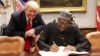 Shugaba Muhammadu Buhari Ya Gana Da Shugaban Amurka Donald Trump