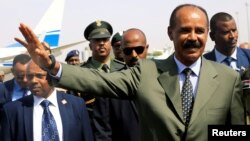 የኤርትራ ፕሬዚዳንት ኢሳያስ አፈወርቂ