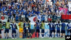 تیم جاپان، تنها تیم قارۀ آسیا است که توانست از دور گروهی به حذفی راه یابد.