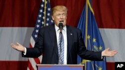 共和党总统竞选候选人川普