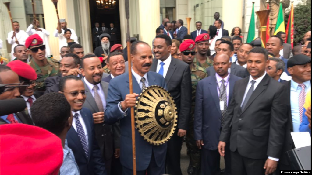 ምብጻሕ ፕረ. ኢሰያስ ኣብ ኢትዮጵያ