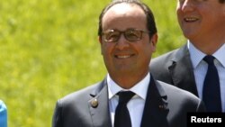 Le président Francois Hollande 