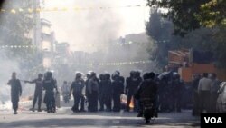 Tehranda qarşıdurma 