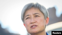 澳大利亚外交部长黄英贤（Penny Wong）2022年9月20日在纽约。（资料照）
