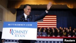 Calon Presiden dari Partai Republik, Mitt Romney dalam kampanyenya di Akademi Militer Valley Forge, Wayne, Pennsylvania (28/9) mengungkapkan angka lapangan kerja yang berbeda dengan yang dirilis oleh Departemen Tenaga Kerja AS pada hari yang sama.