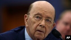 윌버 로스 미 상무장관.