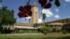 FILE - A general view of the Kenyan parliament building in Nairobi. 