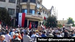 ادارات حکومتی و نیروهای امنیتی حکومت سوریه در ولایت السویدا فعال بوده اند (تصویر از آرشیف صدای امریکا)