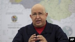 Venezuela's President Hugo Chavez (file photo)
