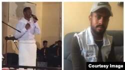 ስነጥበባዊያን ኣብርሃም ሽሞንዲ(ጸጋም) ን ዳኒኤል ተስፋይ(የማን)