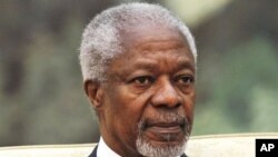 Utusan khusus PBB untuk Suriah, Kofi Annan mengaku frustrasi atas kekerasan yang terus berlanjut di Suriah (foto: dok).