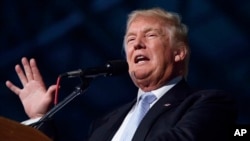 Donald Trump, candidat républicain à la Maison Blanche, 29 juillet 2016.