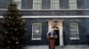 Britain's Prime Minister Boris Johnson delivers a statement at Downing Street after winning the general election, in London, Britain, Dec. 13, 2019. 