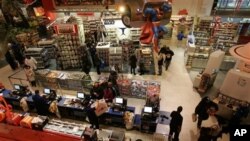 미국 뉴욕시의 상점. (자료사진)