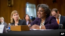 ፎቶ ፋይል፦ ሊንዳ ቶመስ ግሪንፊልድን 