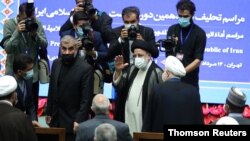 ابراهیم رئیسی در مراسم تحلیف در مجلس شورای اسلامی